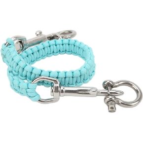 Underwater Camera Housing Rope, Strong Wearproof Underwater Camera Carry Lanyard Noctilucence Safe for Underwater Photography(Luminous Blue)