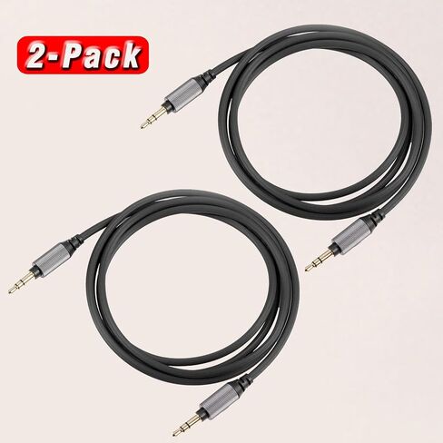 FAAEAL WH-1000XM5 Audio Cable Compatible with Sony WH-1000XM4/XM3 MDR-1AM2 Technica ATH-M50xBT ATH-ANC7B Headphones,in-line mic Control Extension Aux Cord 4.9ft w/mic in Saudi Arabia