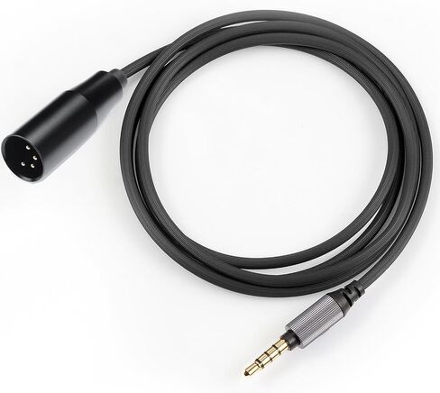FAAEAL WH-1000XM5 Audio Cable Compatible with Sony WH-1000XM4/XM3 MDR-1AM2 Technica ATH-M50xBT ATH-ANC7B Headphones,in-line mic Control Extension Aux Cord 4.9ft w/mic in Saudi Arabia