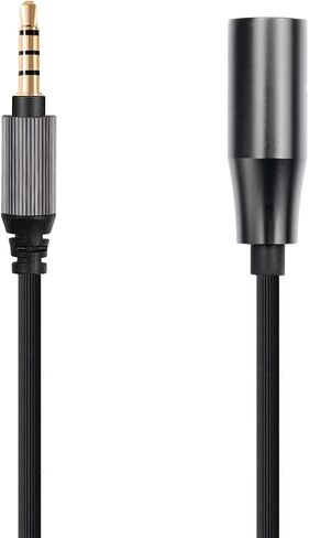 FAAEAL WH-1000XM5 Audio Cable Compatible with Sony WH-1000XM4/XM3 MDR-1AM2 Technica ATH-M50xBT ATH-ANC7B Headphones,in-line mic Control Extension Aux Cord 4.9ft w/mic in Kuwait