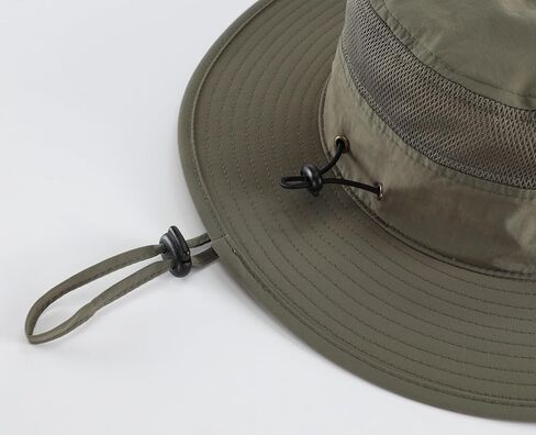 Home Prefer UPF 50+ Men's Sun Hat Wide Brim Bucket Hat UV Protection Hat for Mens Womens Beach Safari Gardening Golf Fishing in Saudi Arabia