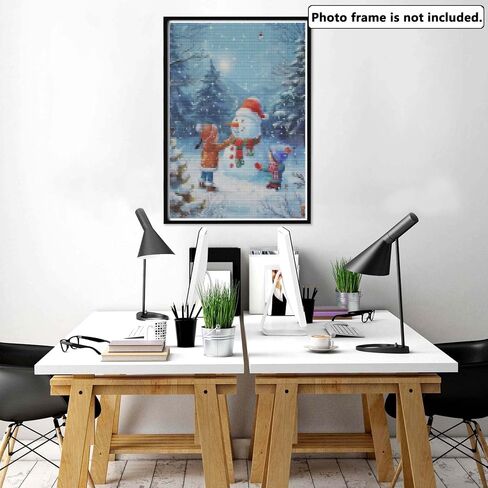 Yomiie 5D Diamond Art Kits for Adults, Woman Diamond Painting Art Virgin Mary DIY Full Round Drill Kits, Embroidery Rhinestone Diamond Crystal Craft Canvas Home Wall Decor 12x16 inch in Kuwait