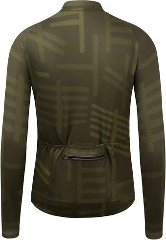 GCRFL Women's Cycling Jersey Long Sleeve Biking Shirt with 3 Rear Pockets Breathable Quick Dry Bicycle Jersey in Kuwait
