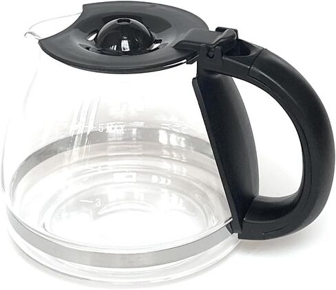 5 cup glass carafe pot ONLY Compatible with Amazon Basics 5-Cup Coffee Maker CM4008C-UL in Saudi Arabia