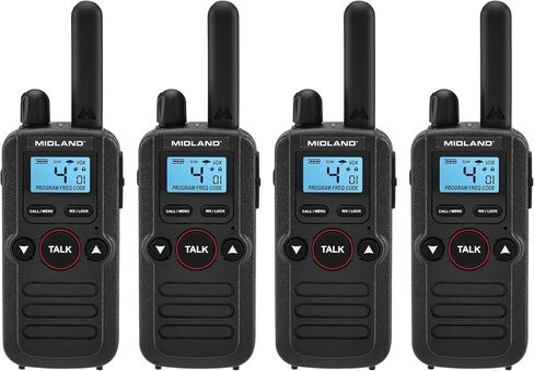 Midland BizTalk BR180 راديو الأعمال في الموقع - حزمة من 8 قطع مع شواحن in Kuwait