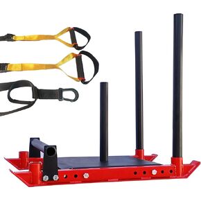 Stecoeico Weight Sled, Workout Sled. Upgraded Weight Sleds for Training & Physical Rehabilitation. Professional Push Sled with Premium Exercise Straps. Sled Workout Equipment.