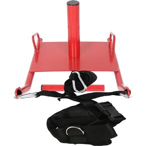 7BLACKSMITHS Power Speed Sled w/Harness&Padded Weighted Drag Sport Training Running Football Sled for Fitness Strength Training and Athletic Exercise