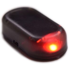 Red Color 1PCS Car Led Light Security System Warning Theft Flash Blinking Fake Solar Car Alarm LED Light