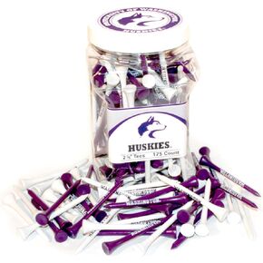 Team Golf NCAA 2-3/4" Golf Tees, 175 Pack, Regulation Size, Multi Team Colors