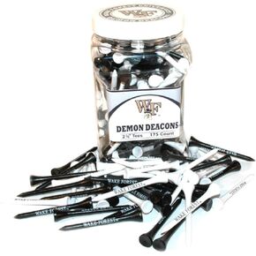 Team Golf NCAA unisex-adult Jar of 175 Golf Tees
