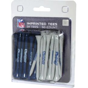 Team Golf NFL Adult-Unisex Pack of 50 Golf Tees