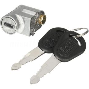 Portable Anti-Theft Key Lock, Silver, 15mm Lock Cylinder, 70g