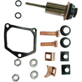 CARBEX Starter Solenoid Repair Rebuild Kit #228000-6660 for Denso Toyota Subaru 053660-7120