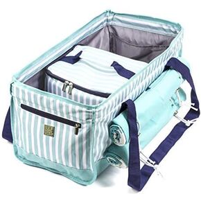 Savvy Beach Canvas Tote Bag with Beach Towel Set and Cooler Bag, Oversized Waterproof Bag for Women, Multifunctional Utility Tote for Outdoor, Large Summer Gifts for Beach Lovers in Kuwait