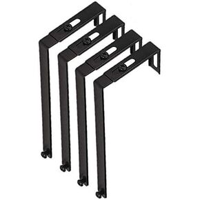 1InTheOffice Cubicle Hangers, Adjustable, 4/Pack