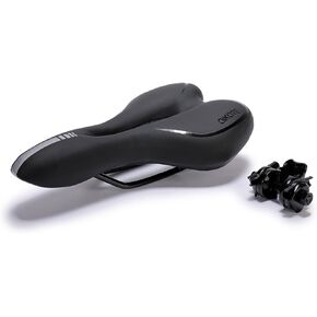 AIKATE Comfortable Bike Saddle, Road Mountain MTB Gel Bicycle Seat for Men and Women, Provides Great Comfort for Riding Bike
