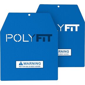 Weight Vest Plates - Weighted Plates for Strength Training Weight Vests - 4lb, 6lb, 9lb, 14lb, 19lb Pairs