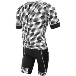 De Soto Sport Men's Forza Hybrid Short Sleeve Trisuit