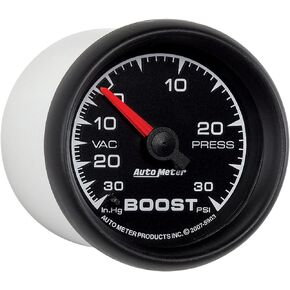 Auto Meter 5903 ES 2-1/16" 30 in. Hg/30 PSI Mechanical Vacuum/Boost Gauge