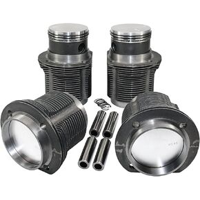 AA AC198900EC Piston and Liner Set (90.5x69mm - Hypereutectic for VW Beetle)