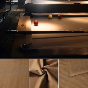 Professional Pre Cut Pool Table Felt Cloth with 6 PCS Bottom Cloth - Choose for 7, 8 or 9 Foot Table, 7 Colours for Choice