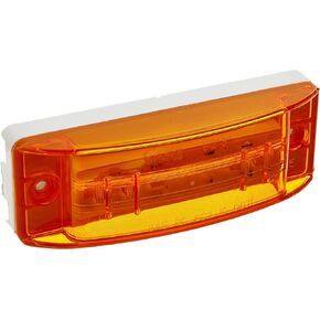Grote 47163 SuperNova Sealed Turtleback II LED Clearance Marker Light (PC Rated, Optic Lens, Male Pin)