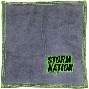 Storm STAC901GR Bowling Towel, Green/Gray, 10.71" x 7.40"