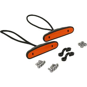 Pelican Sport - Kayak Handles Kit - Electric Blue - Strong and Durable - Carry Handles - Heavy Duty Nylon Eye Straps - Pack of 2 - Comes with Installation Hardware