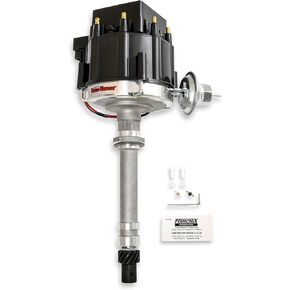 PerTronix D1000 Flame-Thrower Black Cap Distributor HEI for Chevrolet Small Block/Big Block