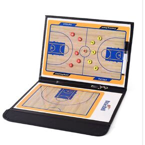 Basketball Coaching Board Coaches Clipboard Tactical Magnetic Board Kit with Dry Erase, Marker Pen and Zipper Bag (Basketball Board) (Basketball Coaching Board) (Basketball Coaching Board)