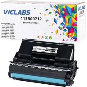 113R00712 113R712 Toner Cartridge Replacement for Xerox Phaser 4510 4510B 4510N 4510DT 4510DX 4510YB 4510YN 4510YDT 4510YDX Printer ( 19,000 Pages, 1- Pack )