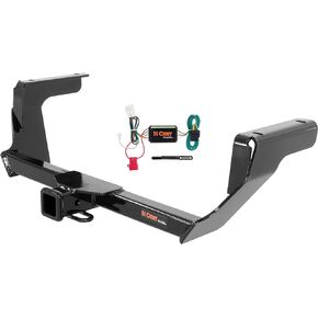 CURT 99320 Class 3 Trailer Hitch, 2-Inch Receiver, 4-Pin Wiring Harness, Select Subaru Crosstrek, XV