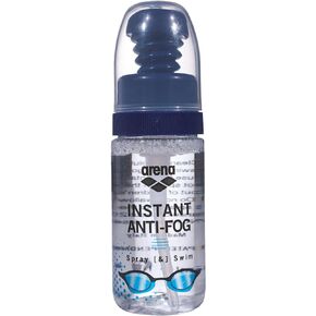 Arena Instant Anti-Fog Spray Swim Goggles Treatment Prevents Fogging Swim Practice Essential Defogger Solution, 35ml Up to 150 Applications, Clear