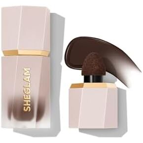SHEGLAM Sun Sculpt Cool Toned Liquid Contour Stick Long Lasting Cream Bronzer Makeup - Camel Suede