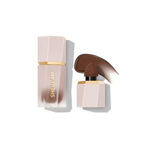 SHEGLAM Sun Sculpt Cool Toned Liquid Contour Stick Long Lasting Cream Bronzer Makeup - Camel Suede