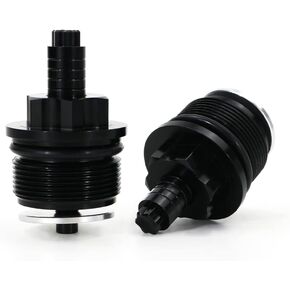 Xitomer CNC Fork Preload Adjusters 39mm Fit for Dyna FXD/FXDL/FXDC 1991-2005, FXR & FXLR1987-1994, Sport Glide FXRT 1987-1992, FXRS 1986-1994, XL883N/ XL1200X