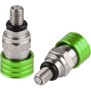 Motorcycle M5 Fork Air Bleeder Relief Valve Compatible With CR CRF YZ YZF WRF RMZ KX KXF 80-450 R X Motocross (Red)
