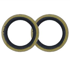 Rear Axle Wheel Oil Seal 90310-50006 90310-50001 Compatible with Toyota 4Runner Pickup Tacoma Tundra T100 1973-2006 (2)
