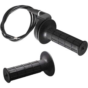 Throttle Handle and Grip Cable Compatible with Baja Mini Bike ATV/ATC Dirt Mb165 Mb200 5.5/6.5hp 196cc 200cc Doodlebug Bike (50 Inch)