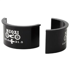 Bike Front Derailleur Clamp Shim Spacer Adapter Kit - MTB Mountain and Road Bicycle Compatible - Sizes 28.6, 31.8, 34.9 Available