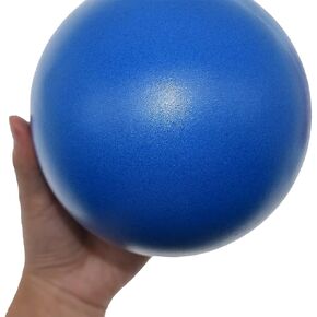 4 inch Therapy Ball for Release Hip Flexors, Pain Relief for Lower Back Thigh Muscles, Small Exercise Ball for Physical Therapy, Blue
