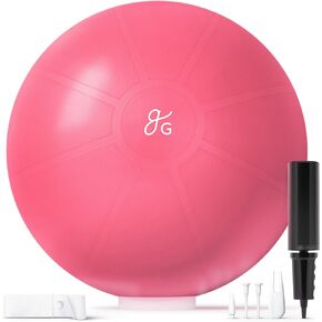 Greater Goods Professional Exercise Ball - Yoga Ball for Working Out, Balance, Stability, and Pregnancy, in Multiple Sizes and Colors