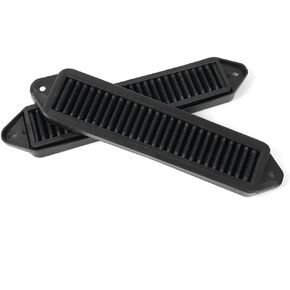 2PCS WOOTON Black Cabin Air Cowl Filters Fit for BMW E Chassis E82 E88 E90 E91 E92 E93 X1 335i 135i 328i