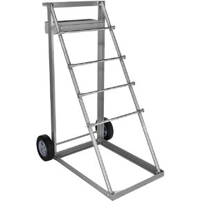 AdirPro Transportable Multiple Axle Cable Caddy - Multi-Spool Wire Rack Dispenser - Easy Use Cable Holder & Distribution - For Workplace Efficiency