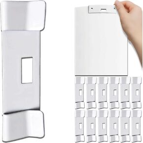 Vertical Blind Repair Vane Savers, 12PCS Metal Vertical Blind Repair Tabs, Vertical Blinds Repair Kit for Vertical Blinds Replacement Slats