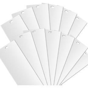 25Pcs 82.5" Vertical Replacement Blinds PVC Vertical Blinds Replacement Slats Parts for Sliding Glass Door Patio Door Window