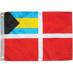 Taylor Made Products 2018 Bahamas Courtesy Boat Flag, 12 x 18-Inch