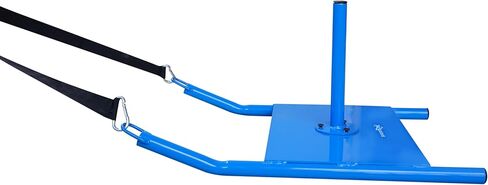 SPORTAXIS Fitness Sled with Padded Harness - Heavy Duty Training Weight Sled for Athletic Exercise, Power Running, Drag Sport, Speed Training & Improvement - Football, Sporting Activities, Gym, Home in Saudi Arabia