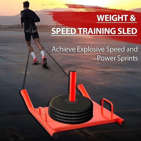 هيكاسا باور سبيد زلاجات وسحب مرجح للتدريب الرياضي والجري وكرة القدم وتدريبات قوة الوزن والتمارين الرياضية in Kuwait