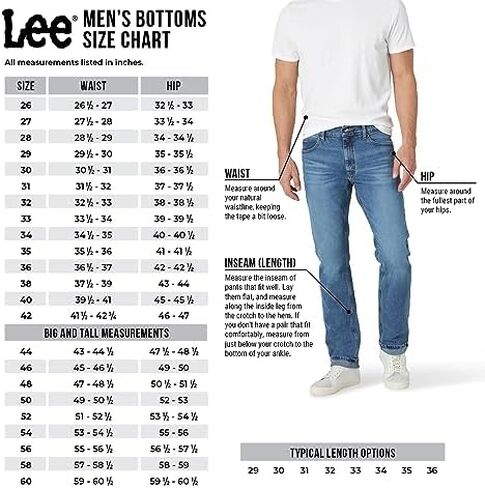 Lee Men's Performance Series Extreme Comfort Straight Fit Pant, Black, 34W x 28L in Saudi Arabia